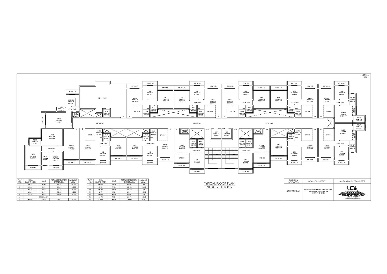 Tower M Floor Plan